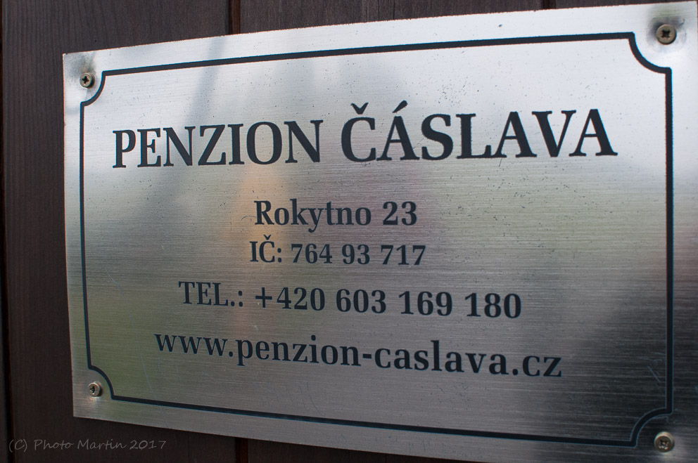 Penzion Čáslava, Rokytno